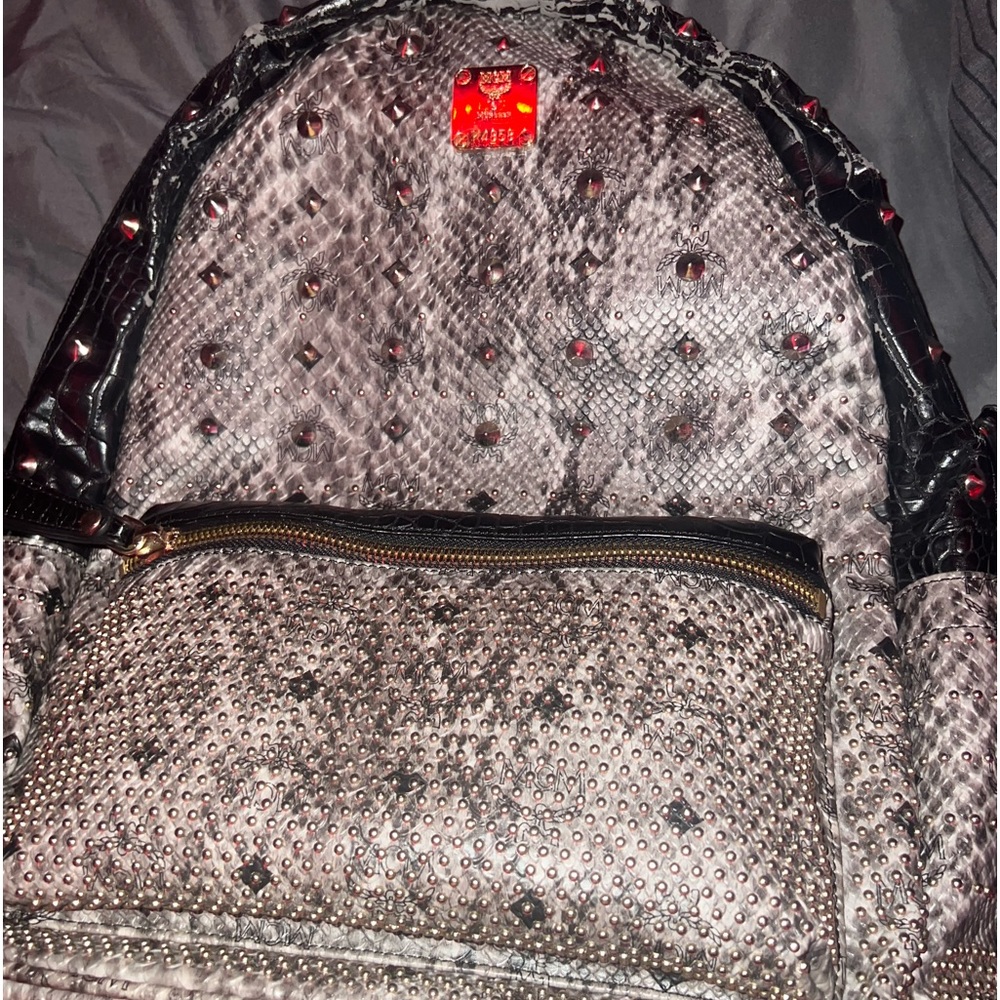 Alligator skin, MCM bag
